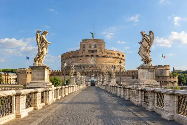 Castel Sant'Angelo y la plaza de San Pedro