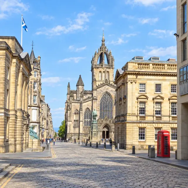 La Royal Mile, del Castillo a St Giles
