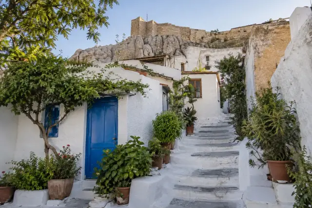 Plaka, Anafiotika y los catalanes de la Acrópolis