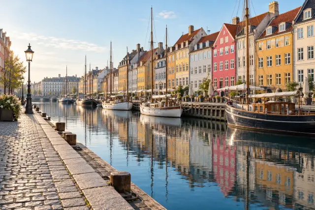El canal de Nyhavn, Copenhague