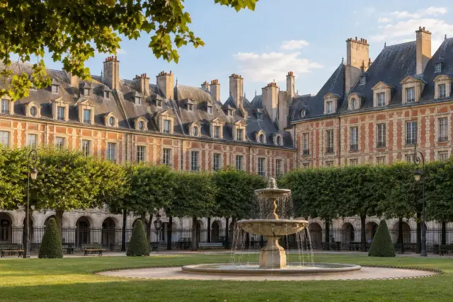 De Saint-Paul a la Bastilla por la place des Vosges